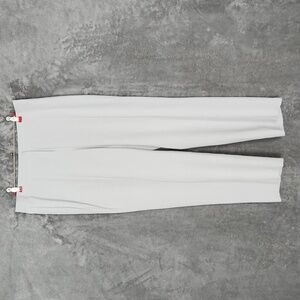 J.JILL 100% silk gray trousers